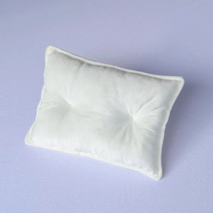 Velvet Dreams: Mini Baby Pillow Mat for Newborn Photography 🌟📸👶 - The Little Big Store