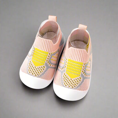 Step into Comfort: Breathable Mesh Baby Shoes - The Little Big Store