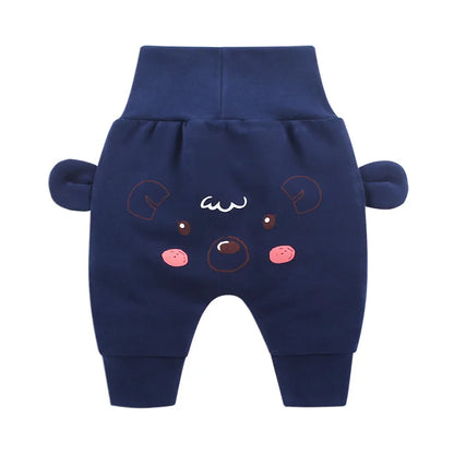 Style in Bloom: Children's Spring-Autumn Newborn Baby Pants - Trendy Pant for High-Fashion Toddlers with Toddler High Waist Trousers! 🌸👖 - The Little Big Store
