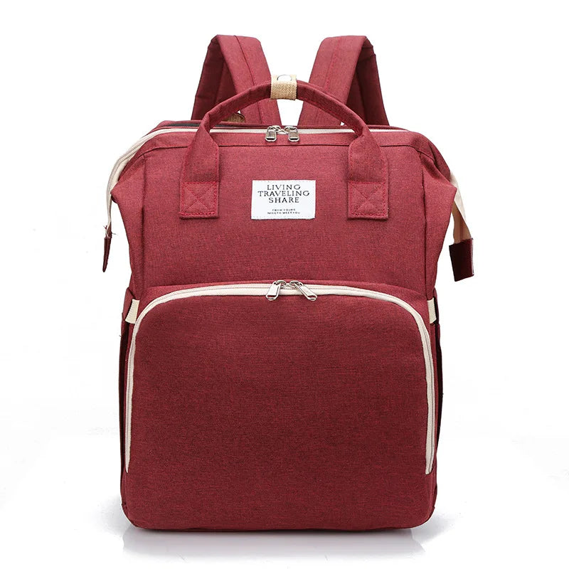 Elegance & Ease™: The Ultimate PU Leather Diaper Bag for Modern Moms