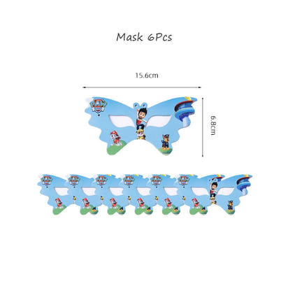 Paw Patrol Extravaganza: Anime Birthday Party Decorations with Tableware – Children's Favorite Toys and Accessories, Perfect for Paw-some Celebrations! - The Little Big Store