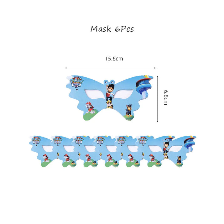 Paw Patrol Extravaganza: Anime Birthday Party Decorations with Tableware – Children's Favorite Toys and Accessories, Perfect for Paw-some Celebrations! - The Little Big Store