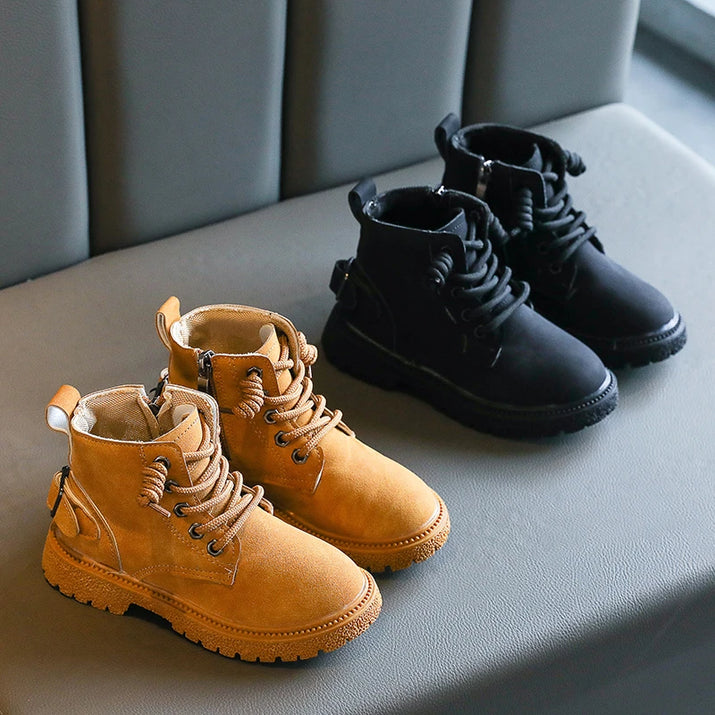 Step into Style: Children's Fashion Work Boots! 👢🍂🌟 - The Little Big Store