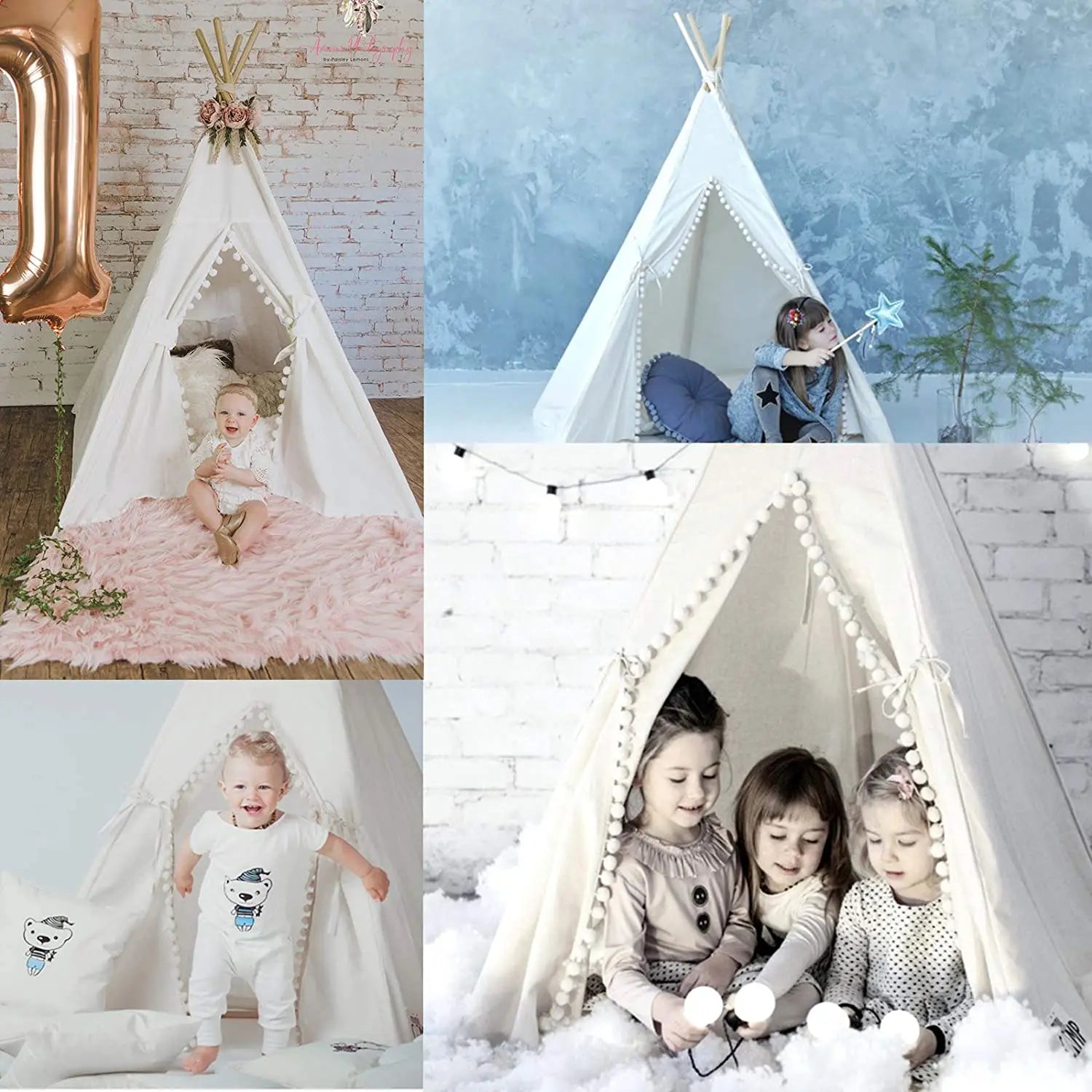 Portable Teepee Playhouse - Indoor Adventure for Kids