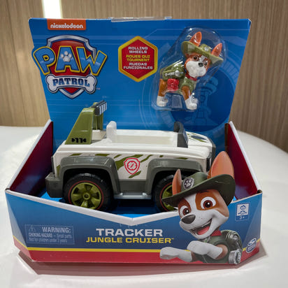 Original Paw Patrol 10-Piece Vehicle Set: Includes Ryder, Tracker, Everest, Chase, Rex, Skye, Rocky, Marshall, Zuma Action Figures - The Little Big Store