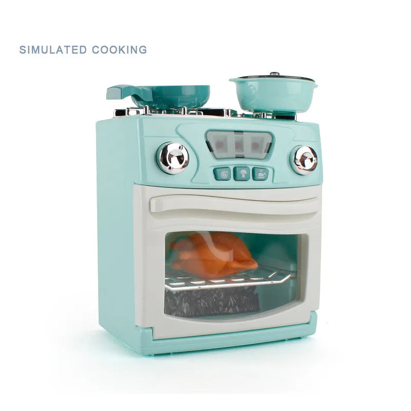 Little Chef's Dream: Pretend Play Kitchen Playset with Home Appliances Toy Bundle! - The Little Big Store