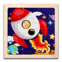 Whimsical Woodworks: Interactive Kids' Wooden Puzzles - Dive into Adventure! - The Little Big Store