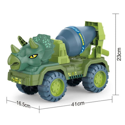 Roar into Learning Fun with Dinosaur Engineering Car Construction Toy! - The Little Big Store