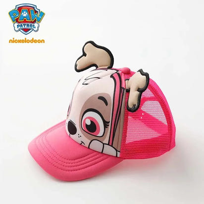 Paw Patrol Snapback Baseball Cap: Genuine Cartoon Sun Hat for Boys and Girls, Hip Hop Mesh Design