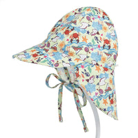 Sunshine Style: Baby Cartoon Panama Hat - SPF 50+ UV Protection for Summer Adventures! - The Little Big Store