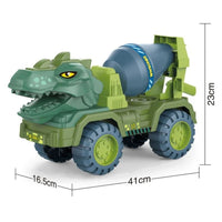 Roar into Learning Fun with Dinosaur Engineering Car Construction Toy! - The Little Big Store