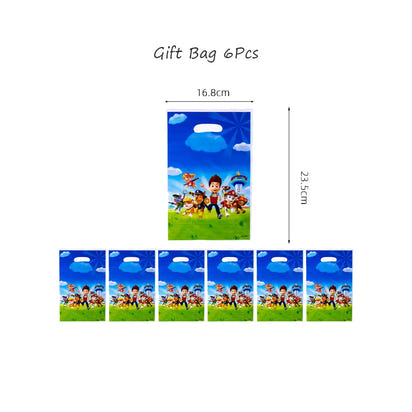 Paw Patrol Extravaganza: Anime Birthday Party Decorations with Tableware – Children's Favorite Toys and Accessories, Perfect for Paw-some Celebrations! - The Little Big Store