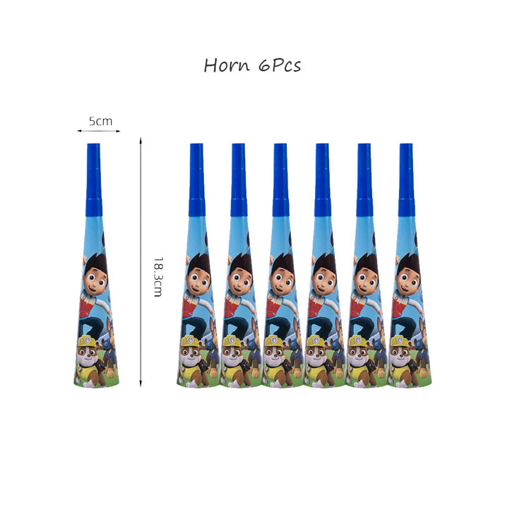 Paw Patrol Extravaganza: Anime Birthday Party Decorations with Tableware – Children's Favorite Toys and Accessories, Perfect for Paw-some Celebrations! - The Little Big Store