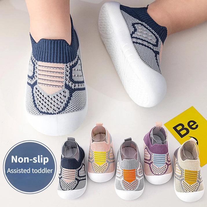 Step into Comfort: Breathable Mesh Baby Shoes - The Little Big Store