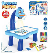 Sparkle & Create: LED Projector Painting Desk - Fun Learning for kids - The Little Big Store