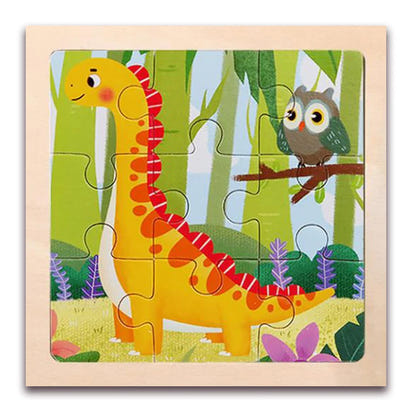 Whimsical Woodworks: Interactive Kids' Wooden Puzzles - Dive into Adventure! - The Little Big Store