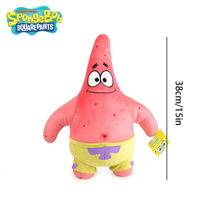 Adorable Cartoon SpongeBob Character Plush Toys: Cuddly Companions for Kids! - The Little Big Store
