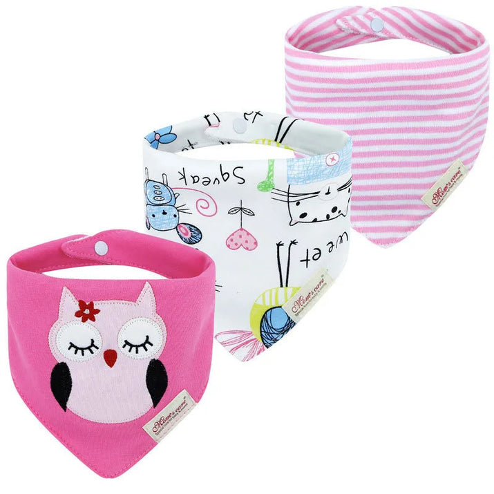 Triple Treat: Baby Bibs, Burp Cloths & Dribble Ons - The Little Big Store