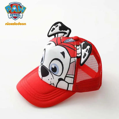 Paw Patrol Snapback Baseball Cap: Genuine Cartoon Sun Hat for Boys and Girls, Hip Hop Mesh Design