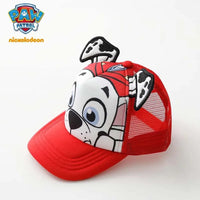 Paw Patrol Snapback Baseball Cap: Genuine Cartoon Sun Hat for Boys and Girls, Hip Hop Mesh Design
