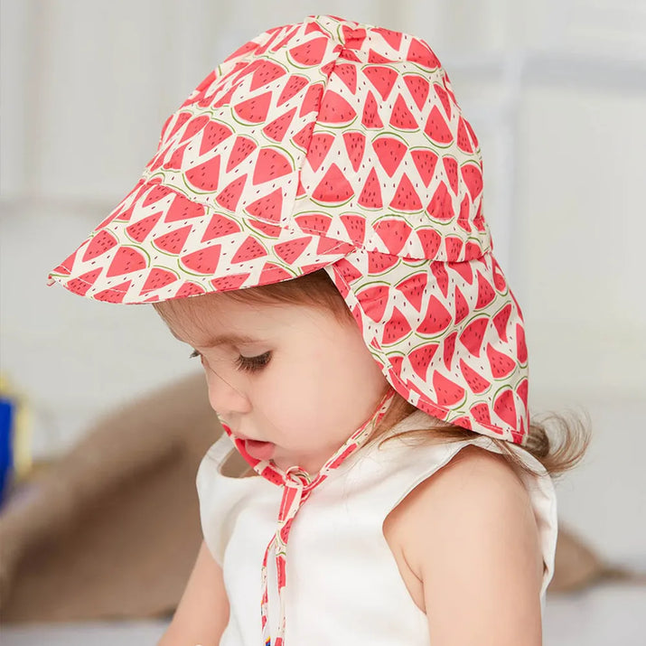 Sunshine Style: Baby Cartoon Panama Hat - SPF 50+ UV Protection for Summer Adventures! - The Little Big Store