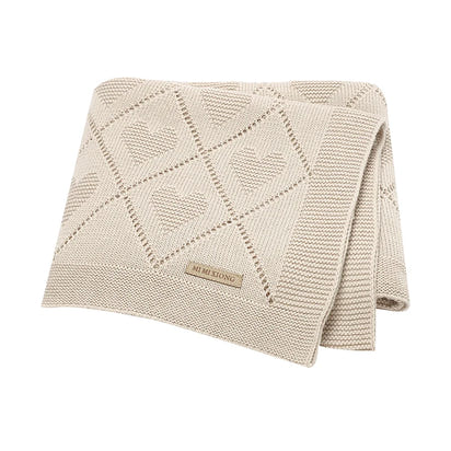 Knitted Breathable Baby Blankets - The Little Big Store