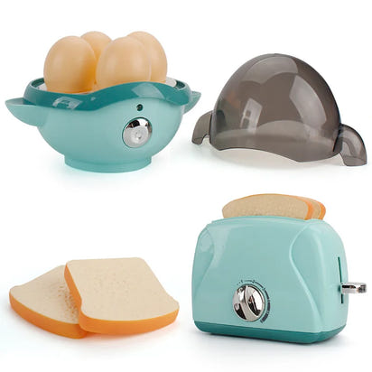 Little Chef's Dream: Pretend Play Kitchen Playset with Home Appliances Toy Bundle! - The Little Big Store