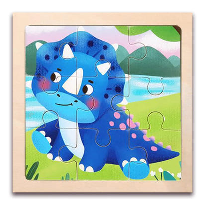 Whimsical Woodworks: Interactive Kids' Wooden Puzzles - Dive into Adventure! - The Little Big Store