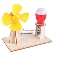 Whirlwind Wonder: Wooden Wind Generator Science Toy - The Little Big Store