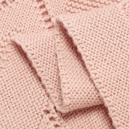 Knitted Breathable Baby Blankets - The Little Big Store