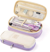 Ultimate Organizer: Large Capacity Pencil Case for Girls, Office, & School Supplies - The Little Big Store