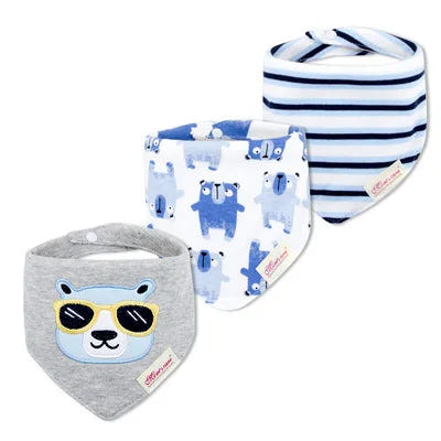 Triple Treat: Baby Bibs, Burp Cloths & Dribble Ons - The Little Big Store