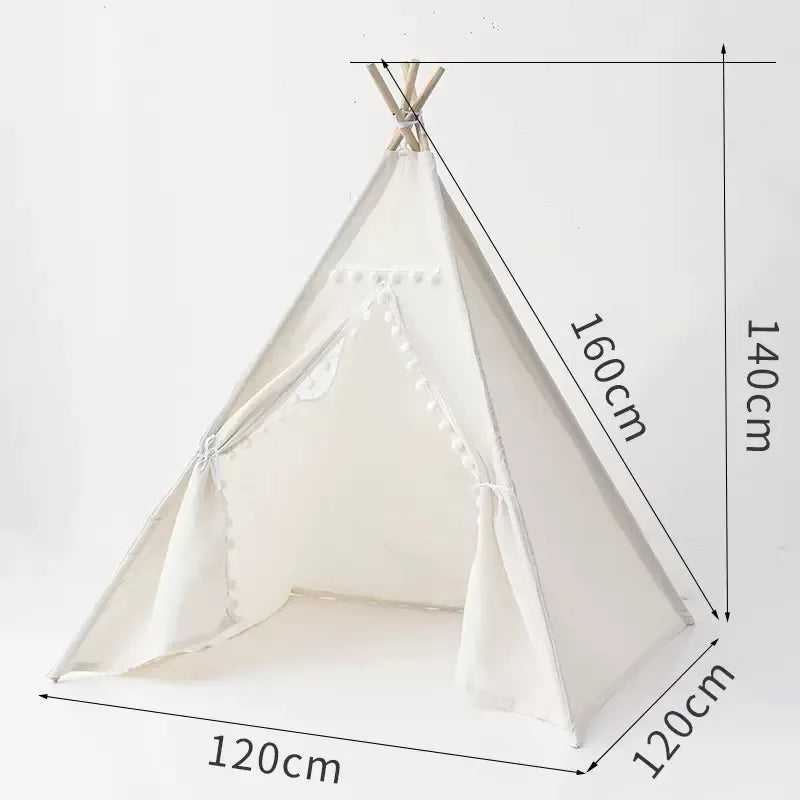 Portable Teepee Playhouse - Indoor Adventure for Kids