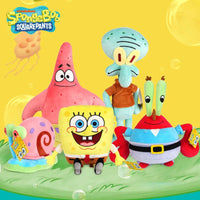 Adorable Cartoon SpongeBob Character Plush Toys: Cuddly Companions for Kids! - The Little Big Store