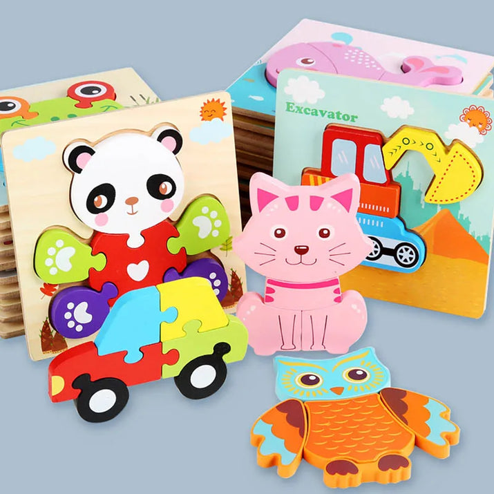 🎨🧩 Discover Fun and Learning with Montessori Wooden Toys! 🌟 - The Little Big Store