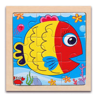 Whimsical Woodworks: Interactive Kids' Wooden Puzzles - Dive into Adventure! - The Little Big Store