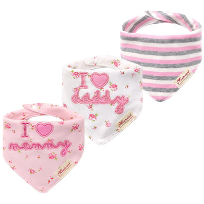 Triple Treat: Baby Bibs, Burp Cloths & Dribble Ons - The Little Big Store