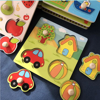 🎨🧩 Discover Fun and Learning with Montessori Wooden Toys! 🌟 - The Little Big Store