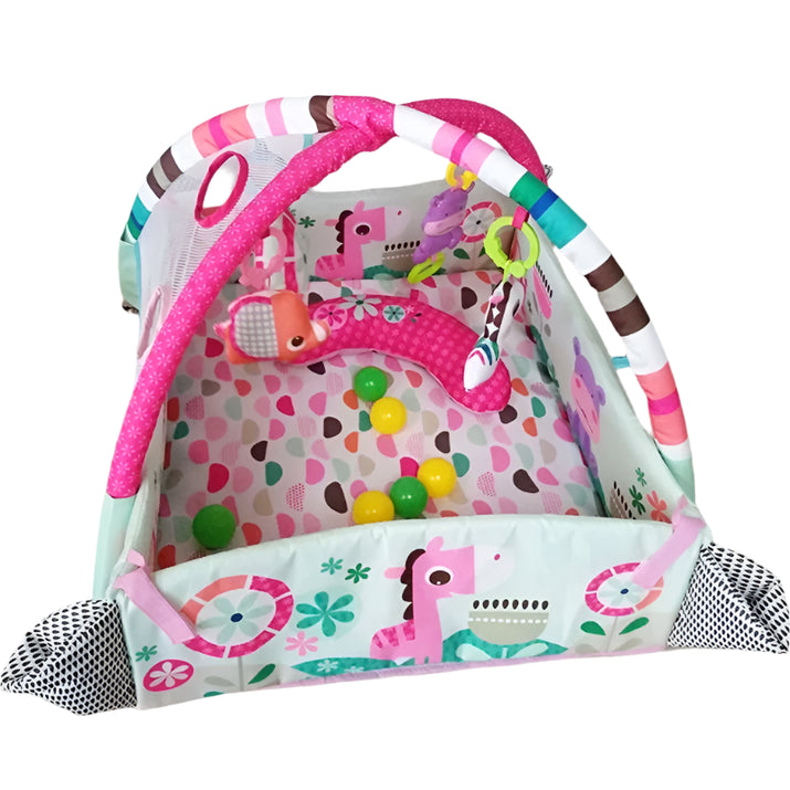 Parent-Child Baby Fitness Frame: Soft Crawling Mat & Educational Toy for Boys and Girls - The Little Big Store