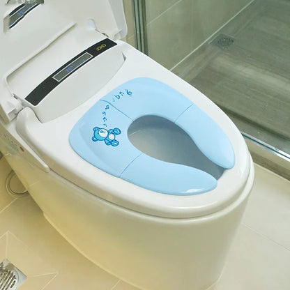 On-the-Go Potty Training Made Easy: Baby Travel Folding Potty Seat! 🌟🚽👶 - The Little Big Store