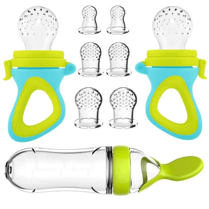SqueezEase: Silicone Baby Feeding Bottle Cup - The Little Big Store