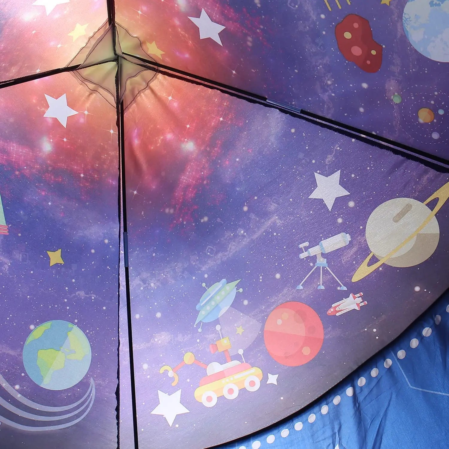 🚀✨ Blast Off into Adventure with the Rocket Ship Kids Tent!