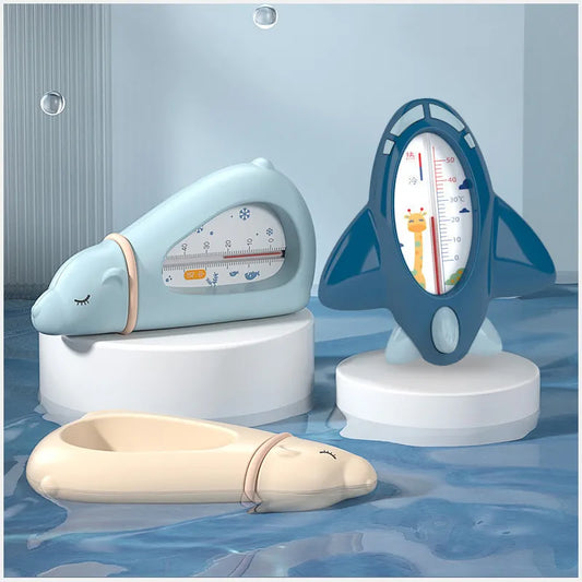 Safe Flight Baby Bath Thermometer: Floats, Waterproof, and Monitors Water Temperature for Babies' Safety