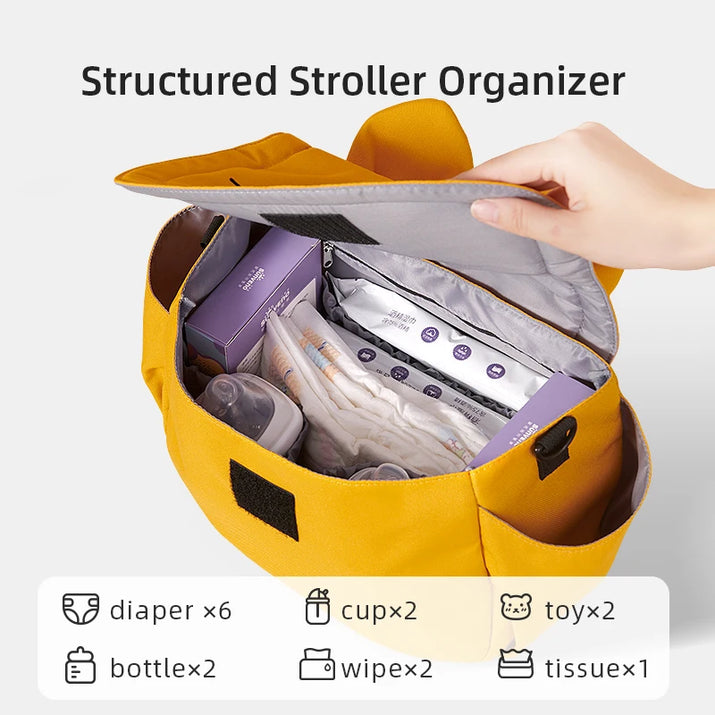 Stroll & Organize: The Ultimate Baby Stroller Bags Organizer! - The Little Big Store