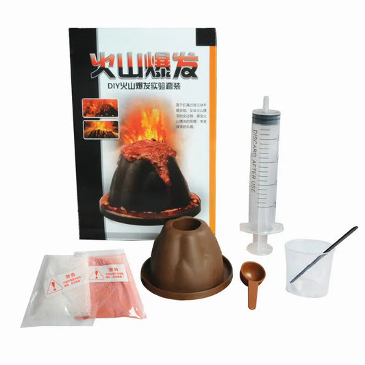 Volcano  Voyage: DIY Educational Experiment Kit - Unleash the Young Scientist