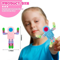 🌟 Transform Your Fidget Fun with Sensory Spinner Chain Robots! 🤖🎁 - The Little Big Store