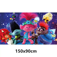 Troll-tastic Party Delight: Princess Balloon Decoration Set for Magical Birthdays! - The Little Big Store