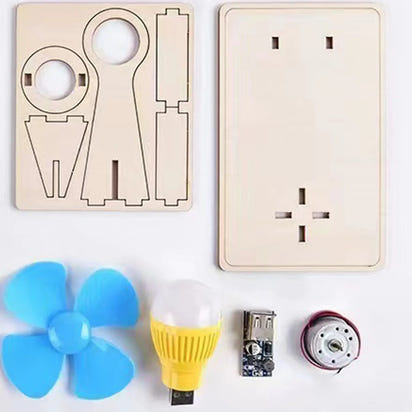 Whirlwind Wonder: Wooden Wind Generator Science Toy - The Little Big Store