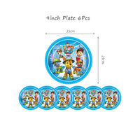 Paw Patrol Extravaganza: Anime Birthday Party Decorations with Tableware – Children's Favorite Toys and Accessories, Perfect for Paw-some Celebrations! - The Little Big Store