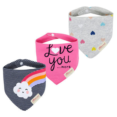 Triple Treat: Baby Bibs, Burp Cloths & Dribble Ons - The Little Big Store